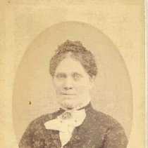 Unidentified woman presumed to be member of Cragg family, of