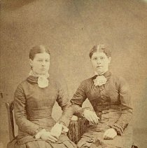 PH 23740 2 women. ca.1881-1882