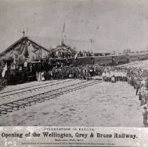ph 9692 Wellington Grey & Bruce Railway 1870