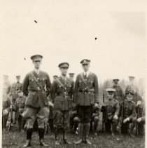 Cadet inspectors in Fergus, 1928