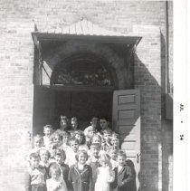ph 19521 S.S.#1 students 1954