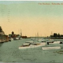 The Harbour at Belleville, Ontario, 1911.