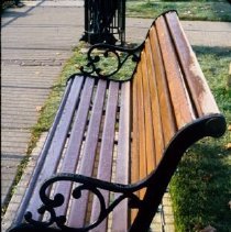 ph 18242_20 Frost on bench, Oct. 1993.