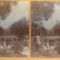 photographer in street, ca. 1890