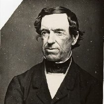 Rev. John McLean of Fergus, Ontario, ca.1870.