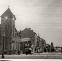St. Andrew's St. West, Fergus, looking east, ca.1940