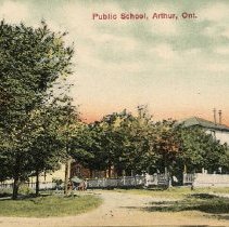 Arthur Public School, Arthur, Ontario, ca.1920.