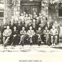 Wellington County Council, photograph, 1941.
