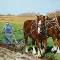 ART 808A Ploughman Archie MacRobbie
