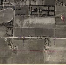 ph 18534: Fergus 1940 southeast. Highschool, Victoria Park, Cemetery