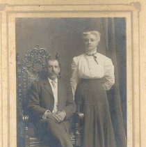 George & Nancy Weatherston, ca.1901.
