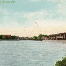 Belleville harbour, Ontario, 1911.