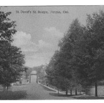 ph 14117  St. David St. bridge, ca. 1920