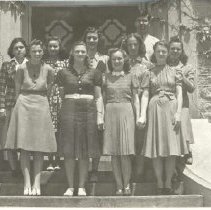 Fergus H.S. students, ca.1937.