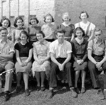 Fergus H.S. students, 1938.