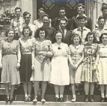 Fergus H.S. students, 5th form, 1939.
