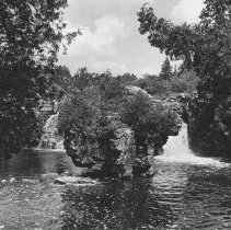 Rockwood Falls in Eramosa Twp., ca.1960.