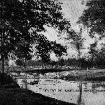 Eventide, Maitland River, Harriston, Ontario, 1908.