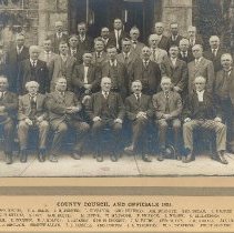 Wellington County Council,  photograph, 1925.