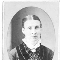 Mrs. Young, Fergus, ca. 1880