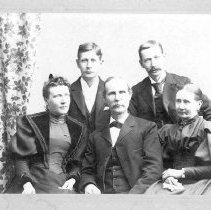 Connon family of Elora, ca. 1885