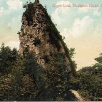 Sugar Loaf, Mackinac Island, Georgian Bay, 1911.