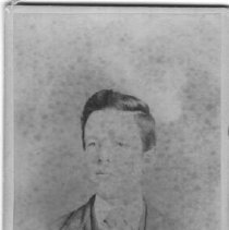 Portrait of unidentified teenaged boy, Listowel, Ontario, ca. 1890.