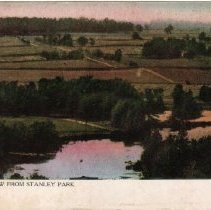 Bird's eye view of Stanley Park, Erin, 1907.