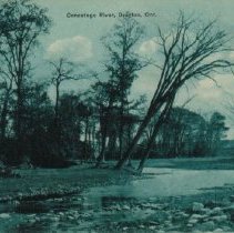 Conestoga River, Drayton, Ontario, ca.1920.