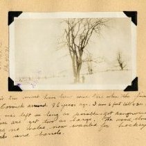 John W. Gilchrist on McCormick farm, Puslinch Twp., ca. 1930