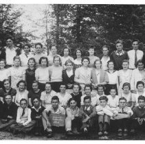 ph 15493 Rockwood Continuation school class, 1935.