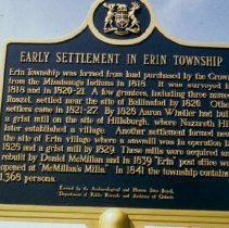 2668 Erin Twp plaque