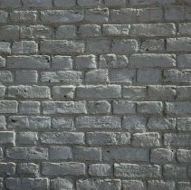 7582 brick building wall 1977