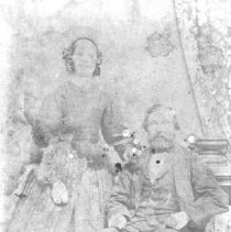 Unidentified couple, ca. 1875