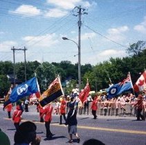 ph 14830v Elora Sesquecentennial parade, 1982.