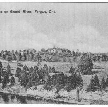 Grand River scene, Fergus, ca. 1910