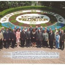 Wellington County Council and Officials, colour print, 2004.