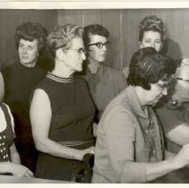 Switchboard operators, Wightman Telephone, 1970
