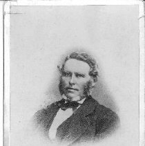 Unidentified man who may be related to the Jackson family  Rockwood,  ON, ca. 1890.