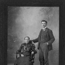 Aby and Tom, Tait family ?, ca. 1890