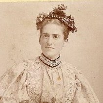 Portrait of a young woman, ca. 1900.