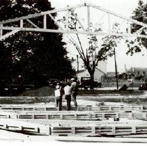 Rink construction, 1940s