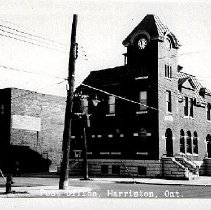 Post Office, Harriston, Ontario, ca.1940[?]; ca.1960.