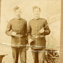 ph 18405a Robert Scott and James Chambers Cunningham, volunteers Boer Wa, 1