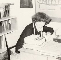 Wellington County Museum staff member Rosemarie Harris attending