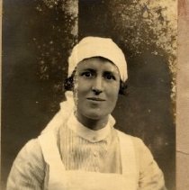 ph 16119: Woman in nurse's uniform [Grange?]; Photo: Wykeham.