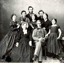 John Keith and family, ca. 1860