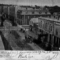 Main Street of Mount Forest, Ontario, 1906.