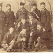 ph 16083: Agnes and Bob Conolly's wedding, 7 Jan. 1883.