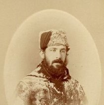 George Webster, in uniform, N.W. Rebellion [ph 16496 / ph 16497].